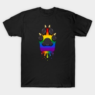 LGBTQ+ Paw T-Shirt